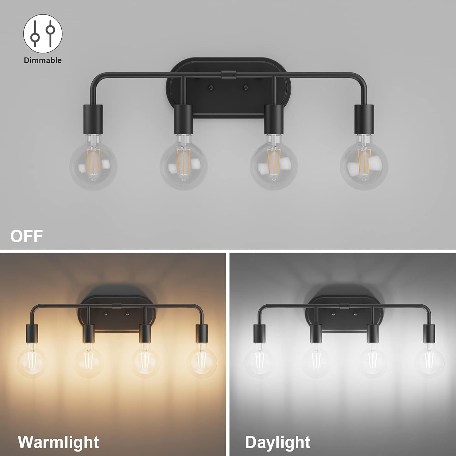 Farm House Vintage Wall Sconce Lighting (Exclude Bulb)