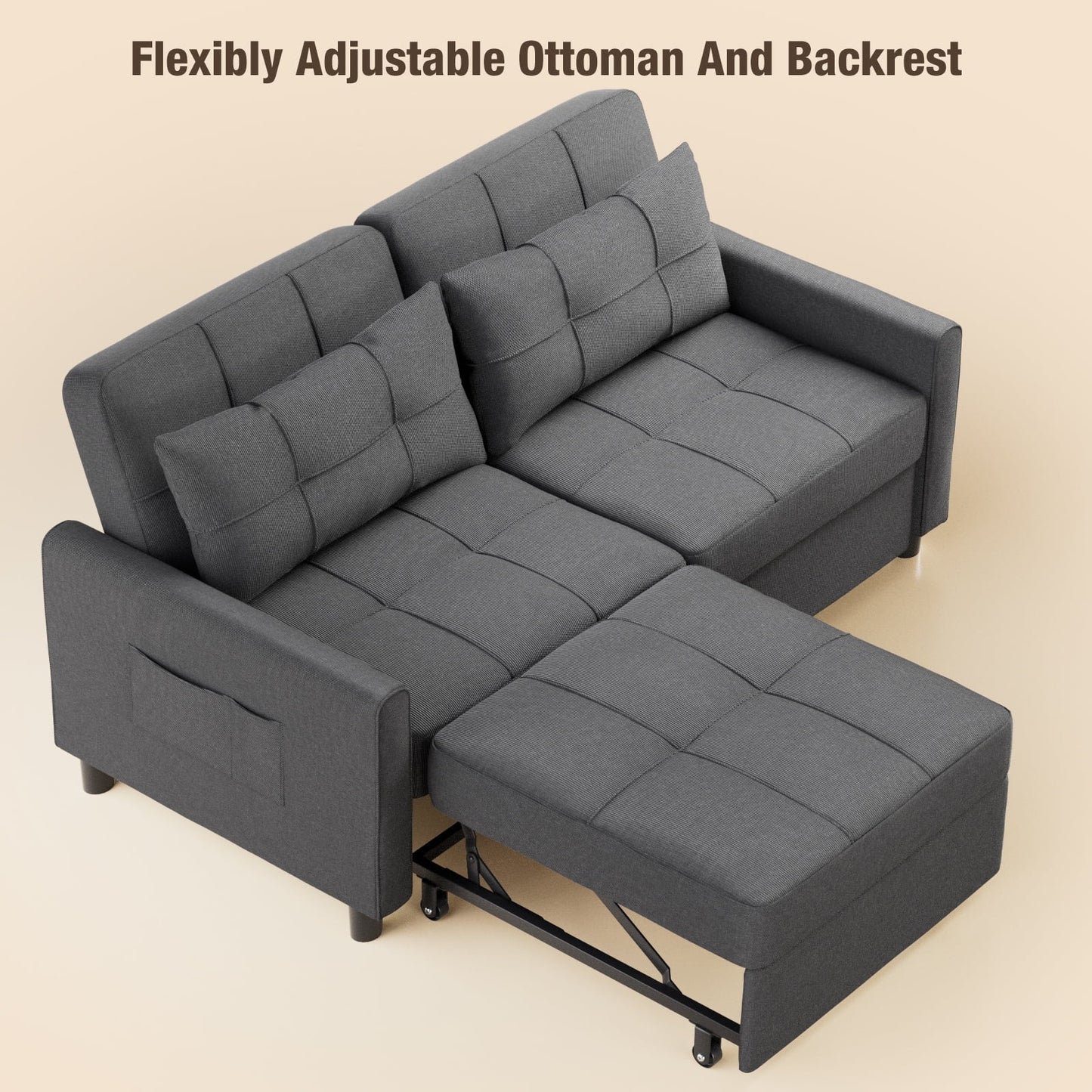 Convertible Sleeper Sofa Couch