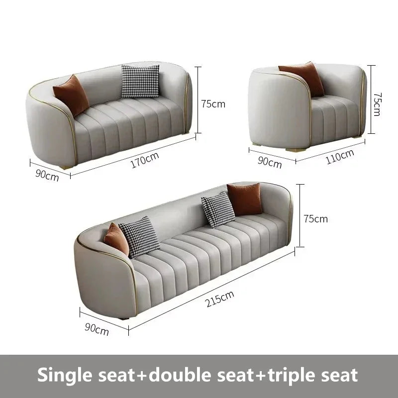 Relaxing Bedrooms Sofa Modern Minimalist Living Room Sectional Sofas Lazy White Muebles Salon Moderno Conjunto Home Furniture