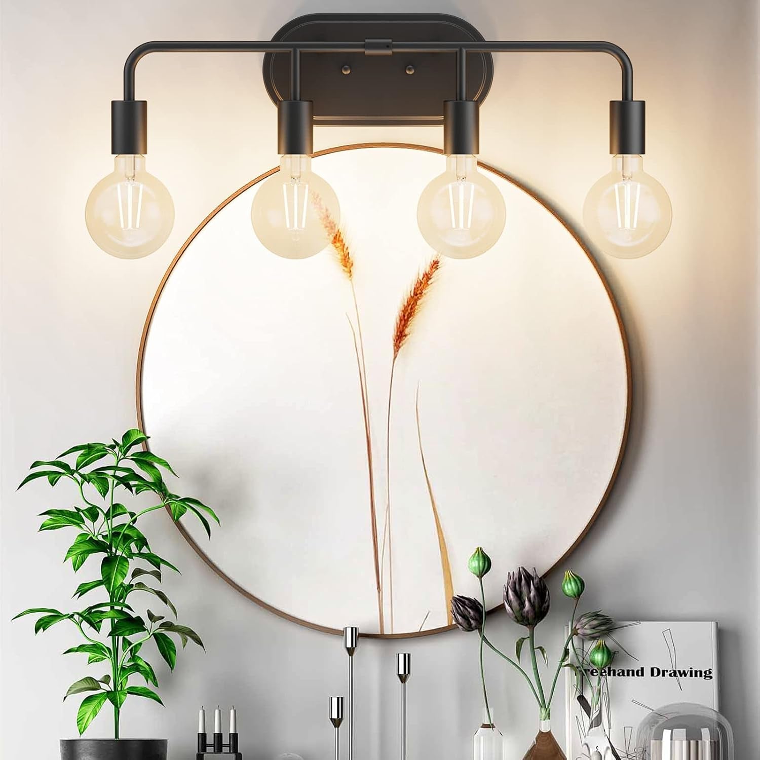 Farm House Vintage Wall Sconce Lighting (Exclude Bulb)