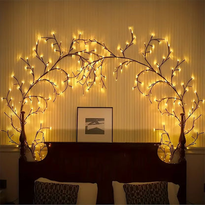 Willow Vine LED Tree Branch Lamp Wall Decoration Willow Vine Tree