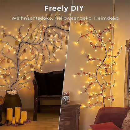 Willow Vine LED Tree Branch Lamp Wall Decoration Willow Vine Tree
