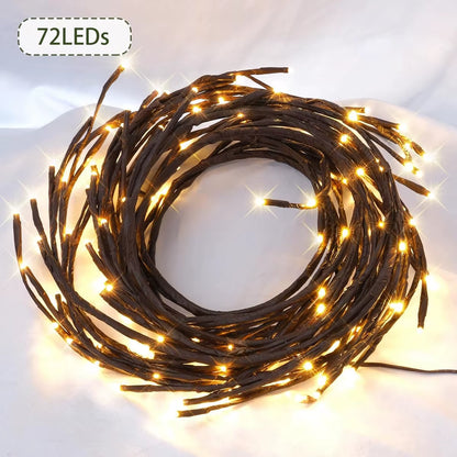 Willow Vine LED Tree Branch Lamp Wall Decoration Willow Vine Tree