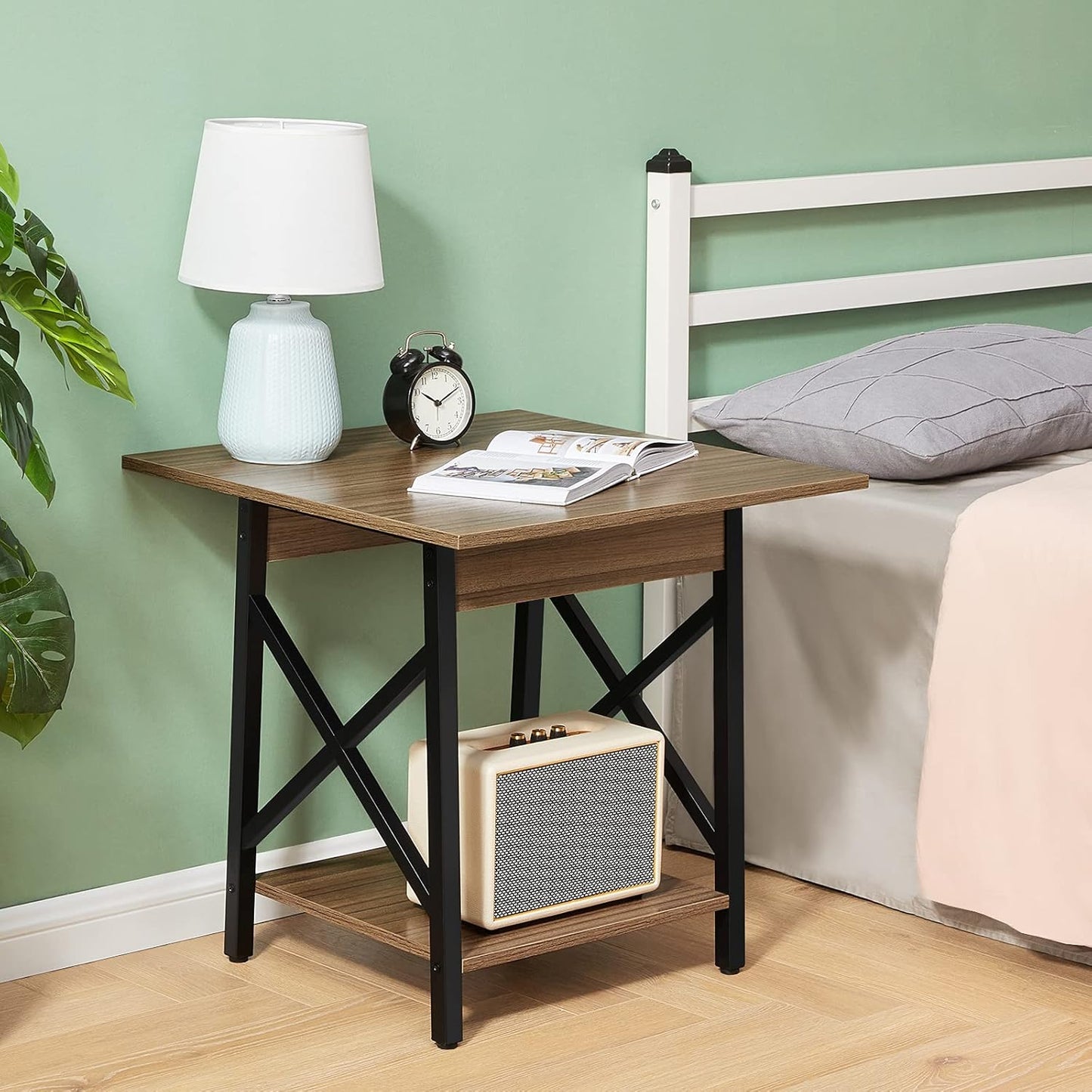 Farmhouse Industrial Design End Table