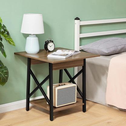 Farmhouse Industrial Design End Table