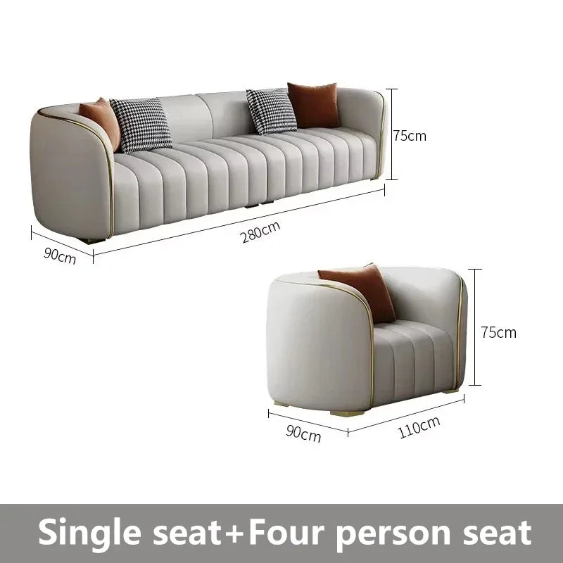 Relaxing Bedrooms Sofa Modern Minimalist Living Room Sectional Sofas Lazy White Muebles Salon Moderno Conjunto Home Furniture