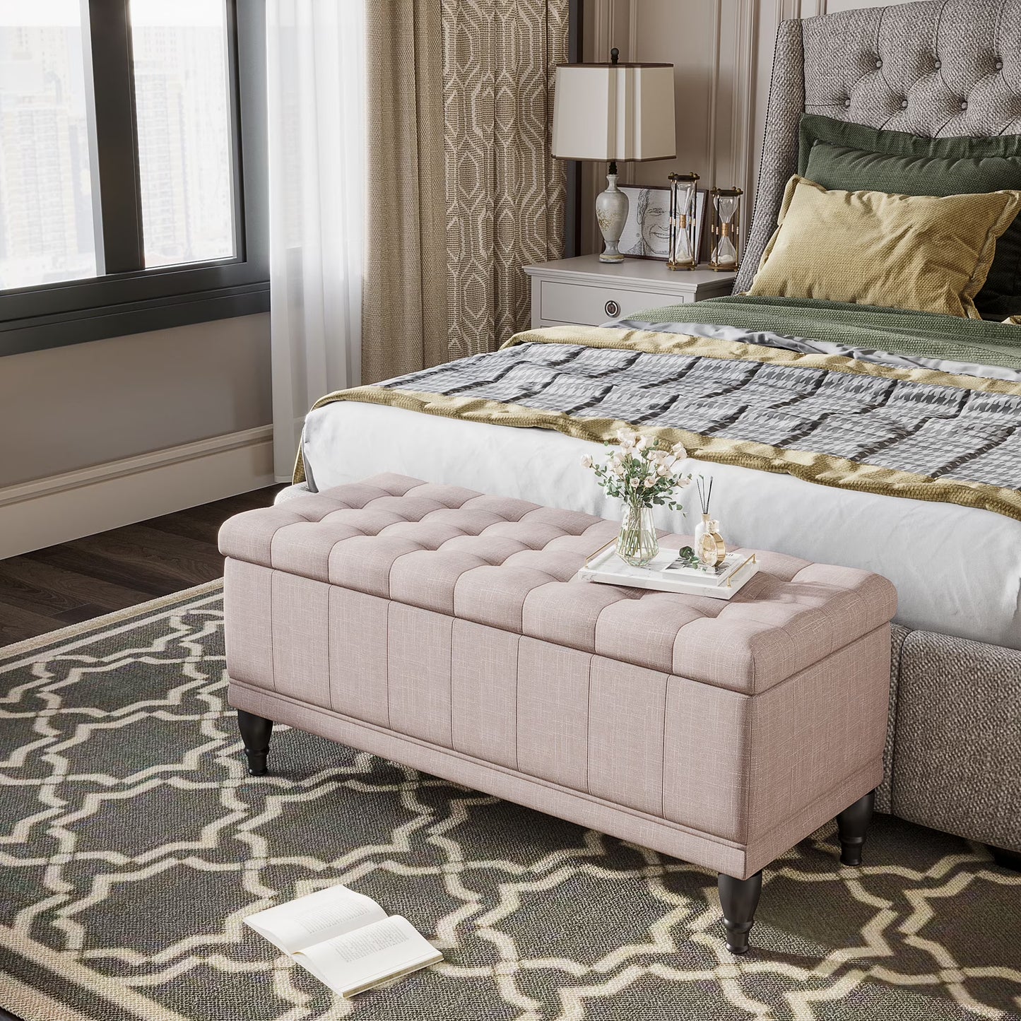 Ottoman Storage Bench 