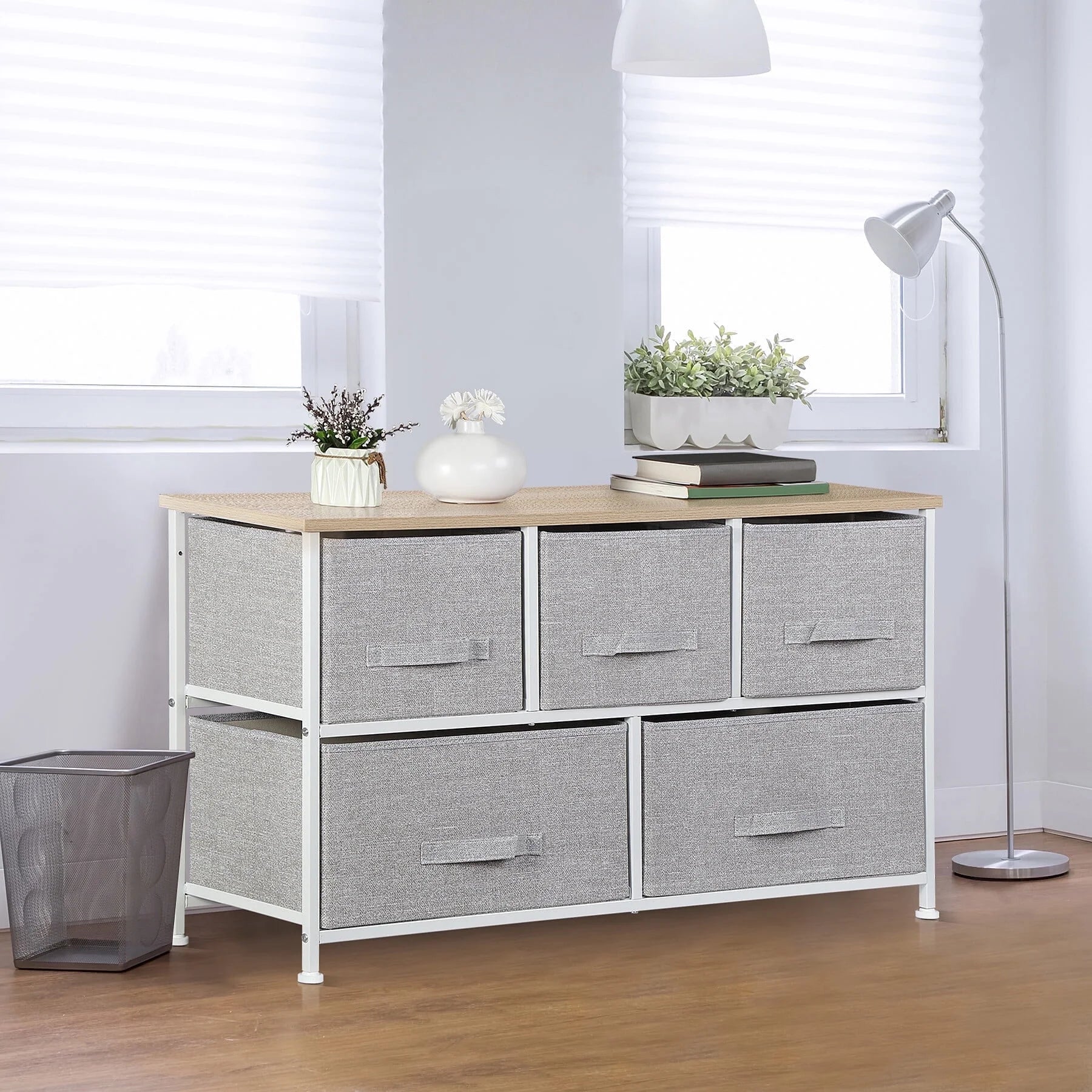 Modern 5-Drawer Storage Dresser 