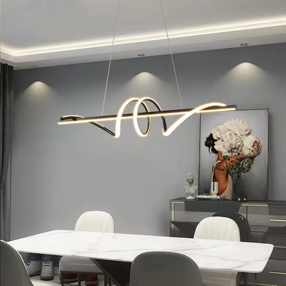Modern LED Living Room Dining Room Pendant Lights for Kitchen Office Bar Home Decoration Chandelier Minimalist Home Lighting