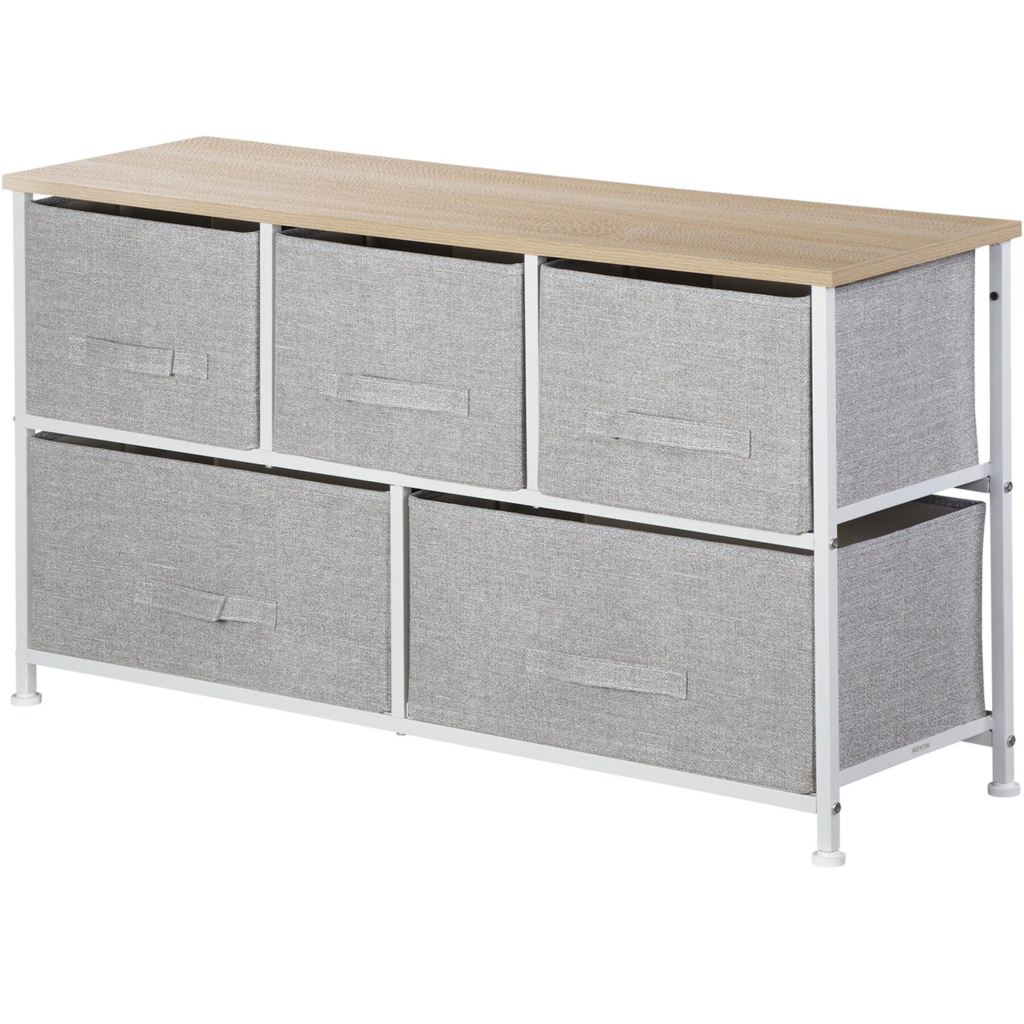 Modern 5-Drawer Storage Dresser 