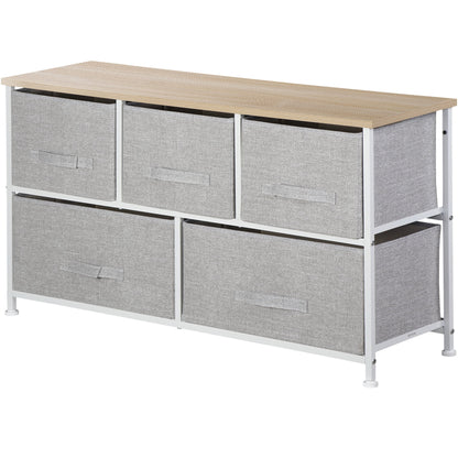 Modern 5-Drawer Storage Dresser 