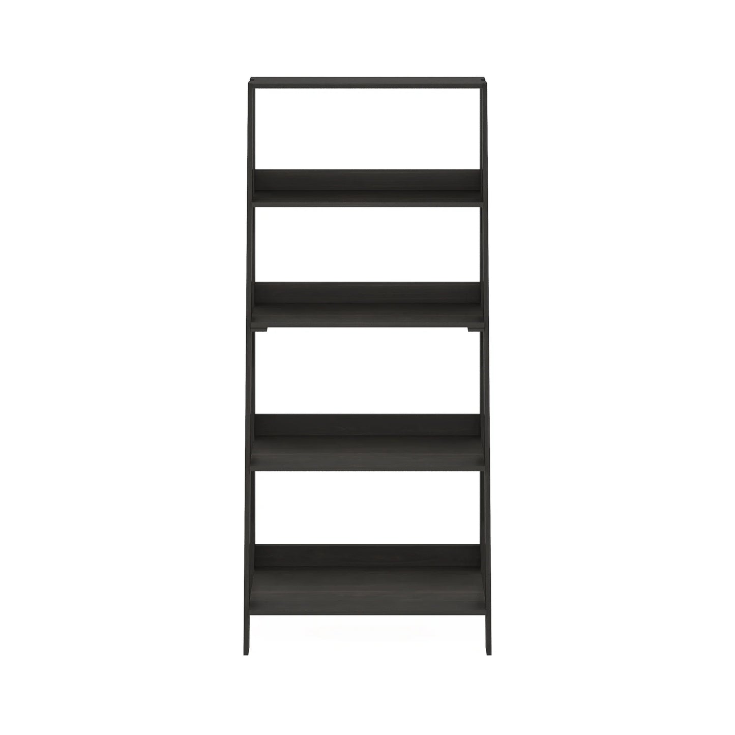 5-Tier Ladder Bookcase Display Shelf, Espresso