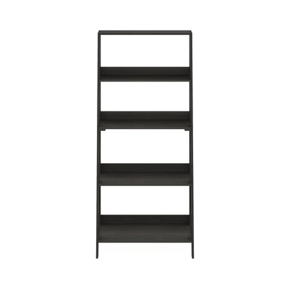 5-Tier Ladder Bookcase Display Shelf, Espresso