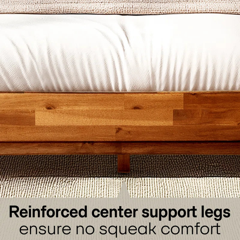 Antione Acacia Solid Wood Platform Bed