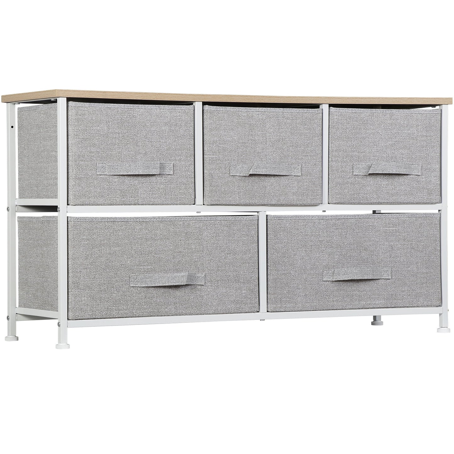 Modern 5-Drawer Storage Dresser 