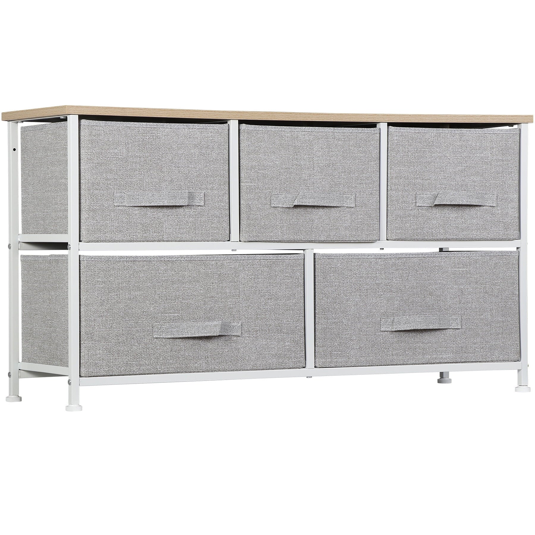 Modern 5-Drawer Storage Dresser 