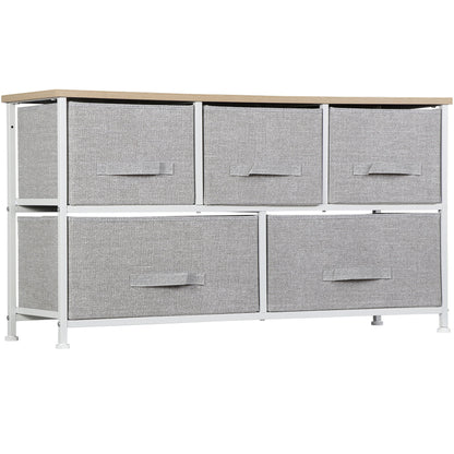 Modern 5-Drawer Storage Dresser 