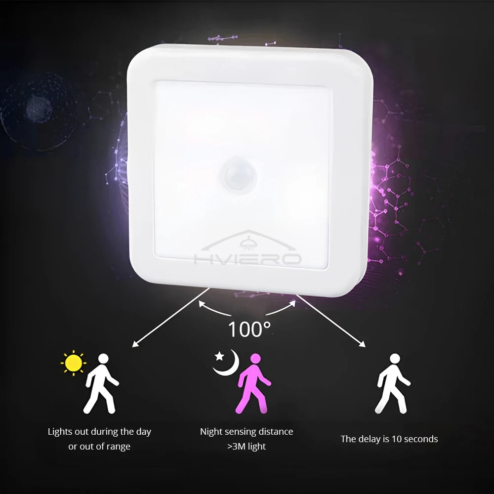 LED Night Light Motion Sensor Home Lighting
