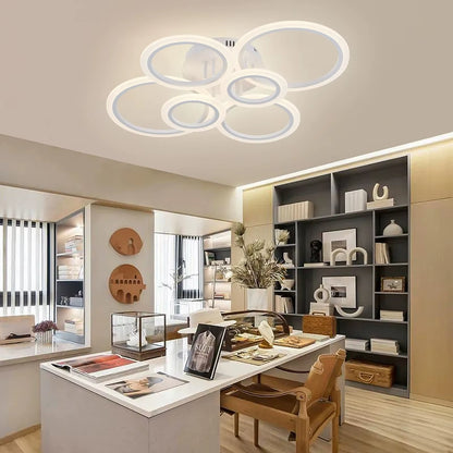 Modern LED Chandelier Home Lighting Ring Ceiling Chandelier 