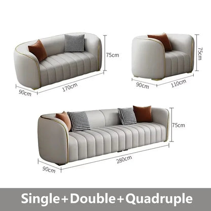 Relaxing Bedrooms Sofa Modern Minimalist Living Room Sectional Sofas Lazy White Muebles Salon Moderno Conjunto Home Furniture