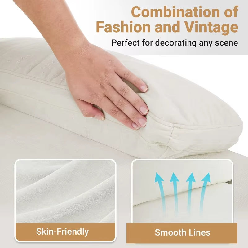 U Shaped Couch with Double Chaise