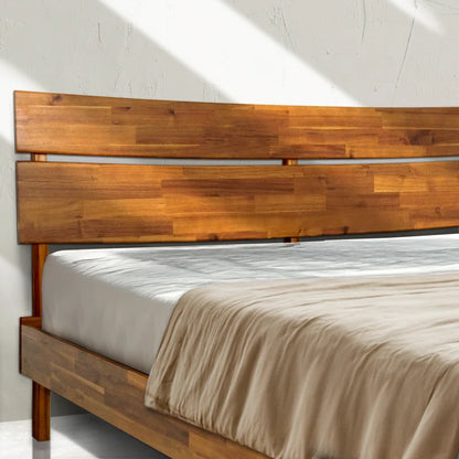 Antione Acacia Solid Wood Platform Bed